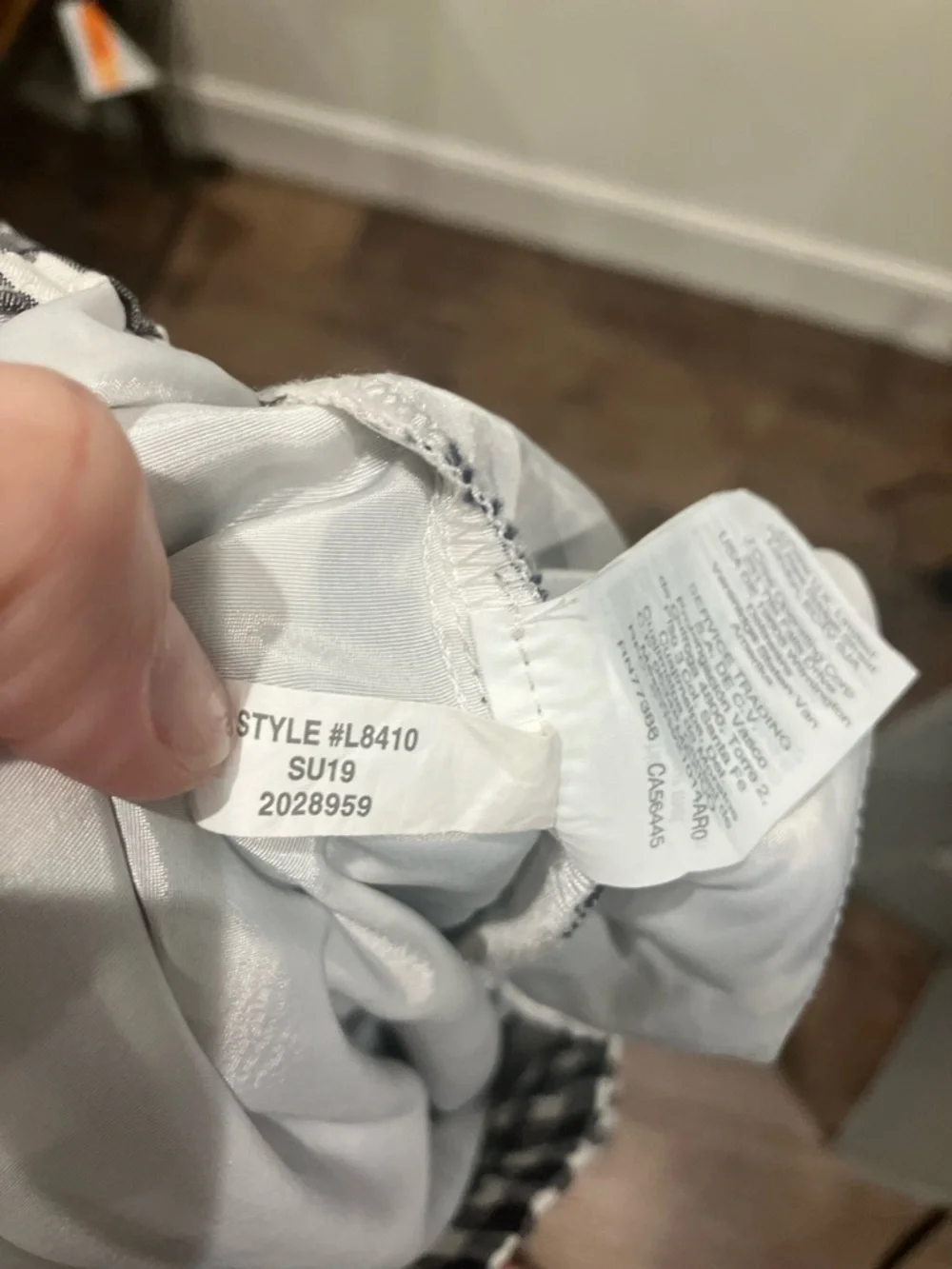 J. Crew black white